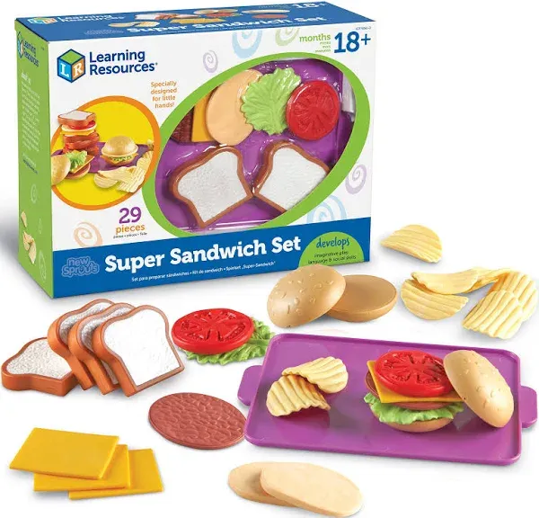 Learning Resources New Sprouts Super Sandwich Set