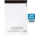 USPACKSMART Poly Mailers 14.5"x19" Opaque Plastic Shipping Bags. Waterproof & Self-adhesive. 100-Pack. Ideal for Clothing or Mail (820-00)