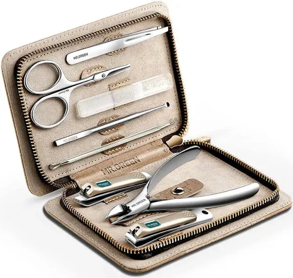 MR.GREEN Manicure Sets Pedicure Kits Stainless Steel Nail Clipper Personal Ca...