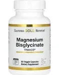 California Gold Nutrition, Magnesium Bisglycinate,6<wbr/>0 caps