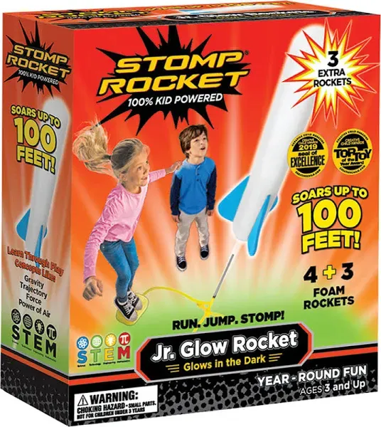 Jr Glow Stomp Rocket