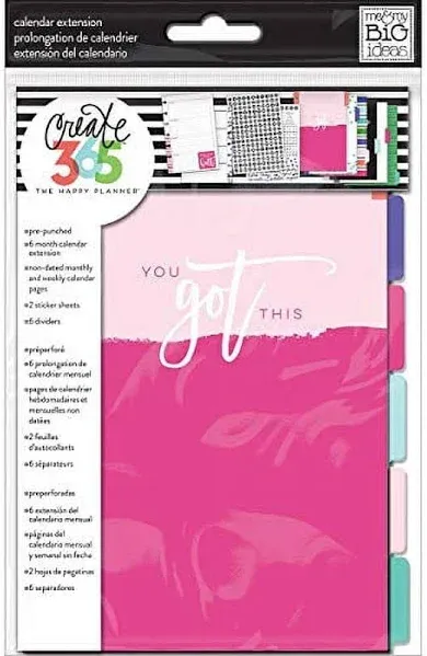 Me & My Big Ideas Create 365 Mini Planner Extension Pack