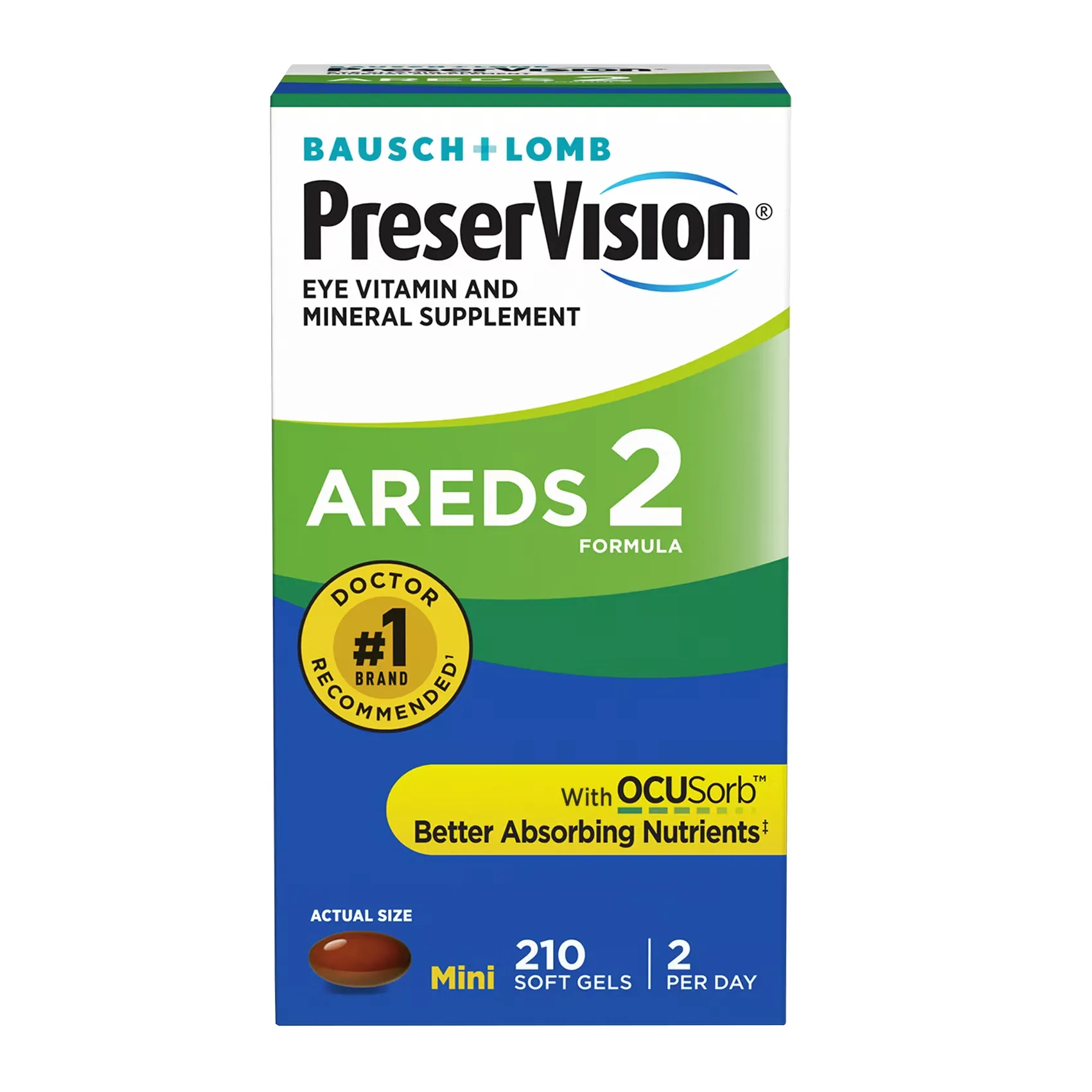 PreserVision Areds2 Formula Eye Vitamin & Mineral 70 Chewable EXP 01/2026 NEW