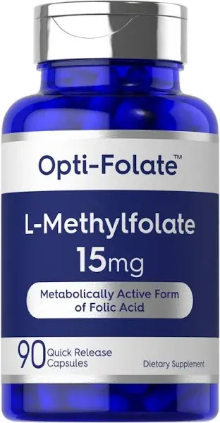 Carlyle Opti-Folate L Methyl Folate 15mg 90 Capsules