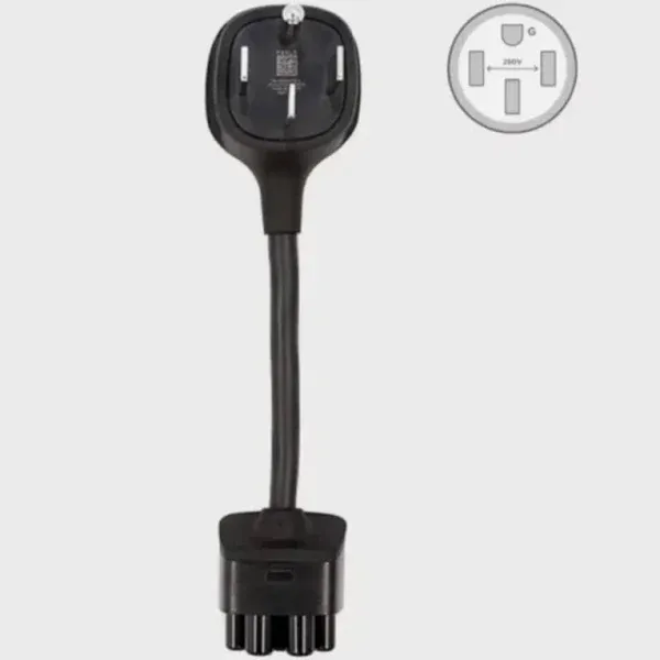 Tesla Model S,3,X,Y Gen 2 Ev charger extension cord Connector tesla 3pin blue CEE adapter tesla ev chsrger plug