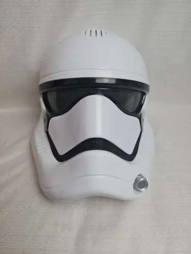 Disney Star Wars First Order Stormtrooper Helmet Voice Changer Adult Size Tested