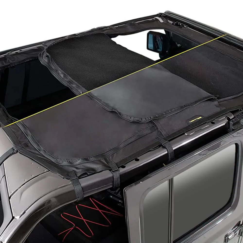 Smittybilt Extended Shade Top with Skylights for Jeep Wrangler