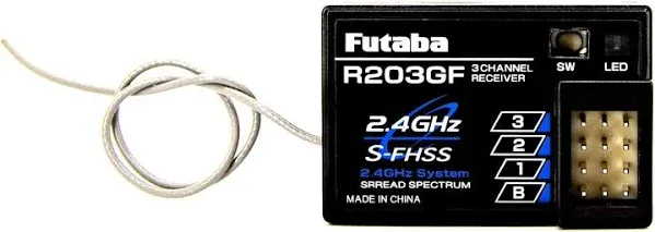 Futaba R203GF 3-Channel S-FHSS Receiver (Rx) 