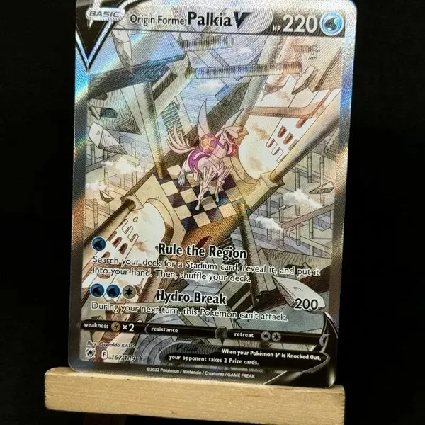 Ozzie Collectables Origin Forme Palkia V Alternate Full Art