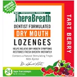 TheraBreath Dry Mouth Lozenges Tart Berry 24 Lozenges