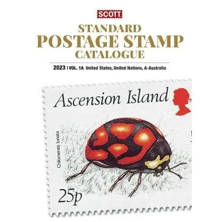 2023 Scott Stamp Postage Catalogue Volume 1: Cover Us, Un, Countries A-B: Scott Stamp Postage Catalogue Volume 1: Us, Un and Contries A-B