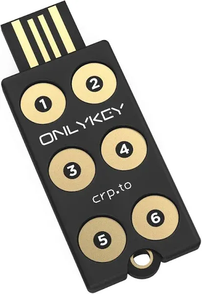 Onlykey Fido2 / U2F Security Key and Hardware Password Manager