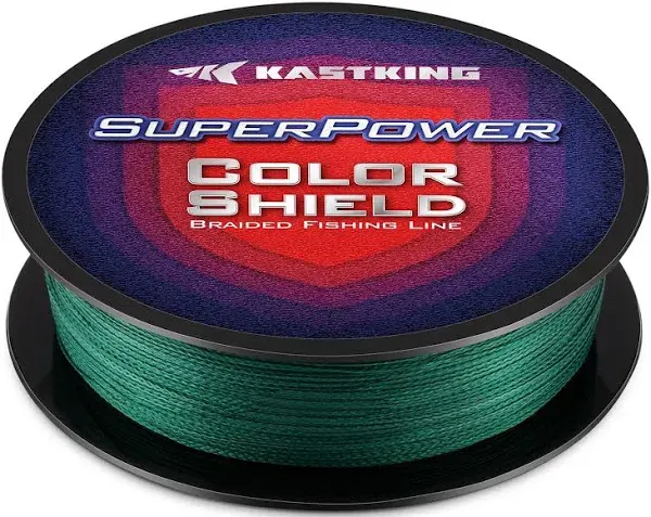 KastKing SuperPower ColorShield Braided Fishing Line