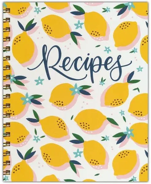 Pretty Simple Books Recipe Book A Blank Cookbook To Write In Your Own Recipes