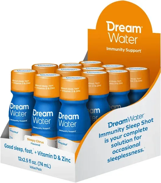 Dream Water Sleep Aid Drink Supplement