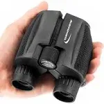 Aurosports 10x25 Binoculars for Adults and Kids, Large View Compact Binoculars with Low Light Vision, Easy Focus Small Binoculars for Bird Watching Outdoor Travel Sightseeing Concert Hunting Hiking