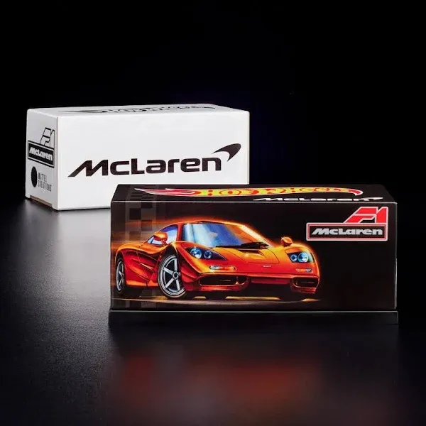 Hot Wheels Collectors RLC Mattel Creations McLAREN F1 ~ Spectra Orange ~ Sealed