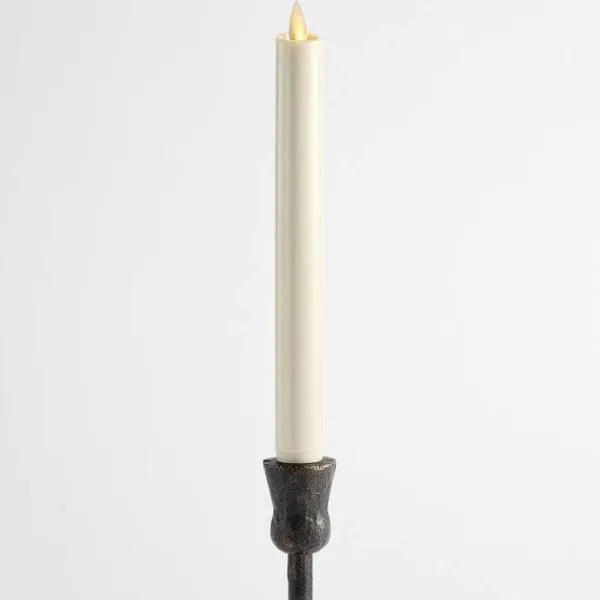 Pottery Barn Premium Flickering Flameless Wax Taper Candle