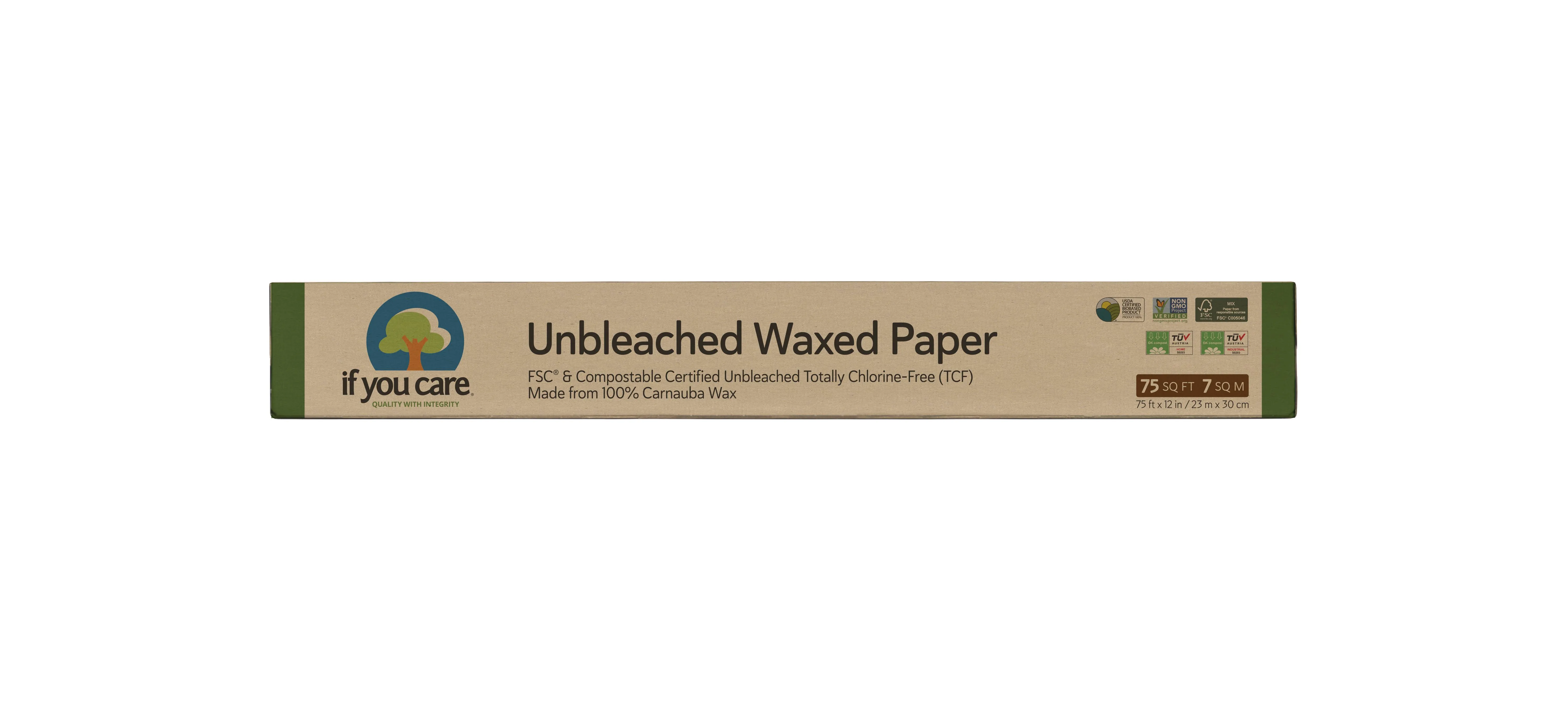 If You Care Unbleached Wax Paper 23M