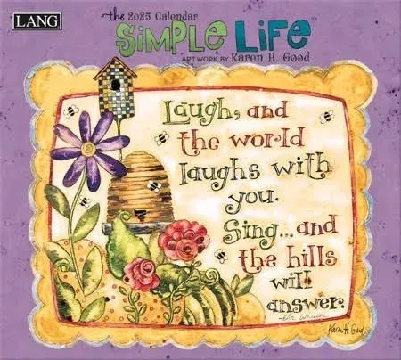 LANG Simple Life™ 2025 Wall Calendar (25991001879)