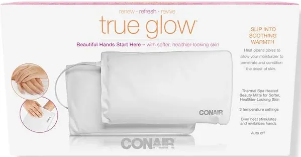 Conair True Glow Thermal Spa Beauty Hand Mitts