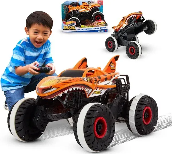 Hot Wheels Monster Trucks Unstoppable Tiger Shark