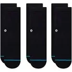 Stance Icon Kids Black Crew Socks 3 Pack K556A20ICO-BLK