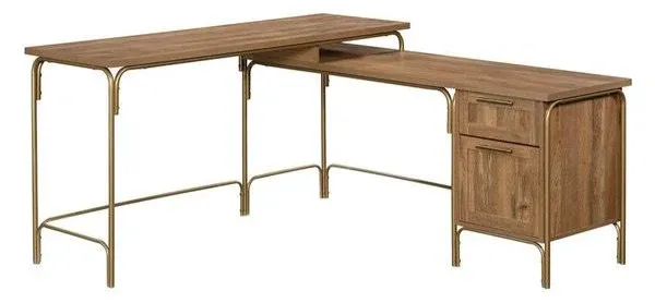 Sauder Coral Cape L-Shaped Desk