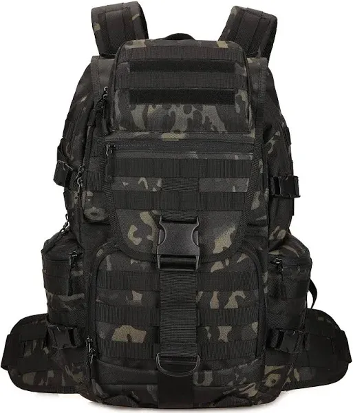 50L Military Tactical Backpack Hiking Waterproof Backpack Large Military Pack 3 Day Assault Pack Molle Bag Rucksack