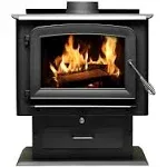 Ashley Hearth AW2520E-P 2500 Sq. Ft. Pedestal Wood Stove