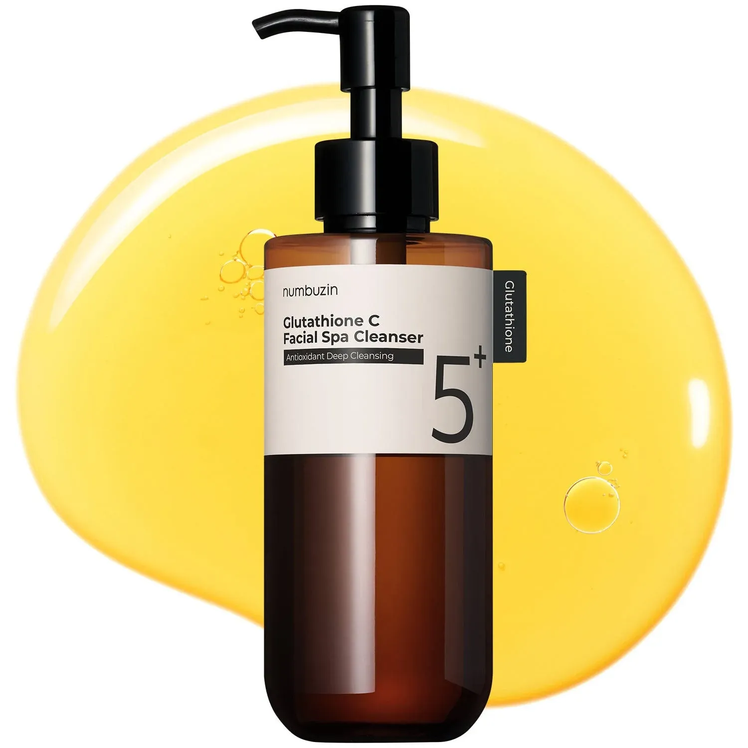 numbuzin - No.5+ Glutathione C Facial Spa Cleanser - 200ml