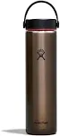 Hydro Flask Lightweight Wide Mouth Trail Series Bottle 24 Ounce - Obsidian