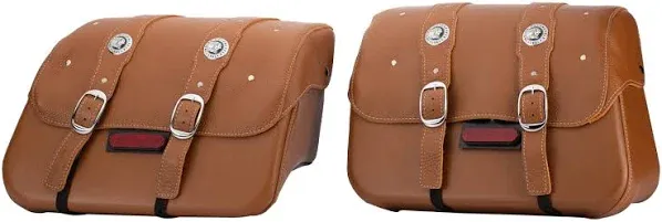 Indian Motorcycle Genuine Leather Saddlebags