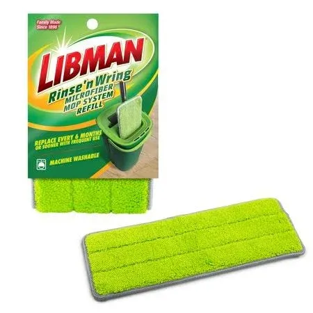 Libman Rinse 'n Wring Microfiber Mop Refill