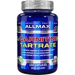 ALLMAX Nutrition L-Carnitine + Tartrate 120 Capsules