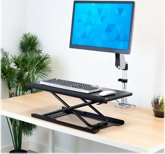 Mount-It! Height-Adjustable Standing Keyboard Platform