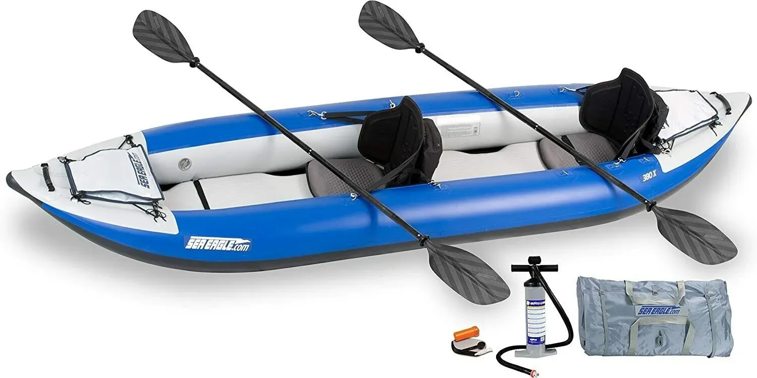 Sea Eagle 380X Explorer Inflatable Kayak Pro Package