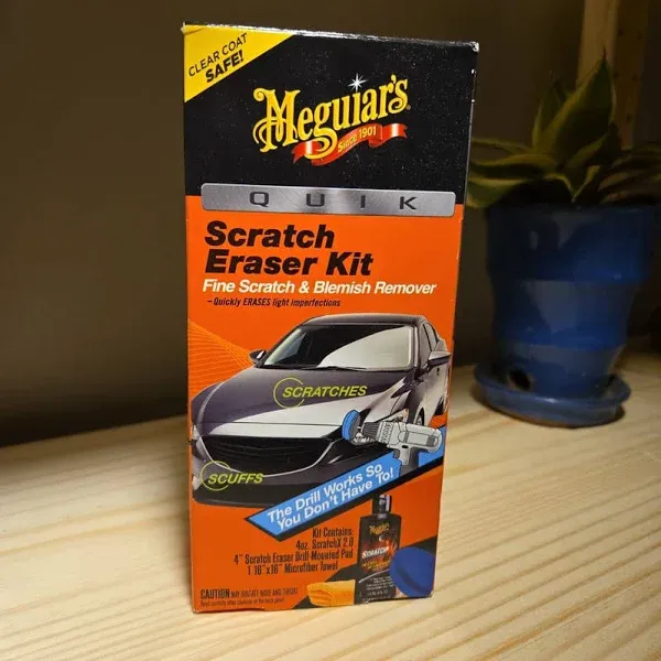 Meguiars G190200case Quik Scratch Eraser Kit