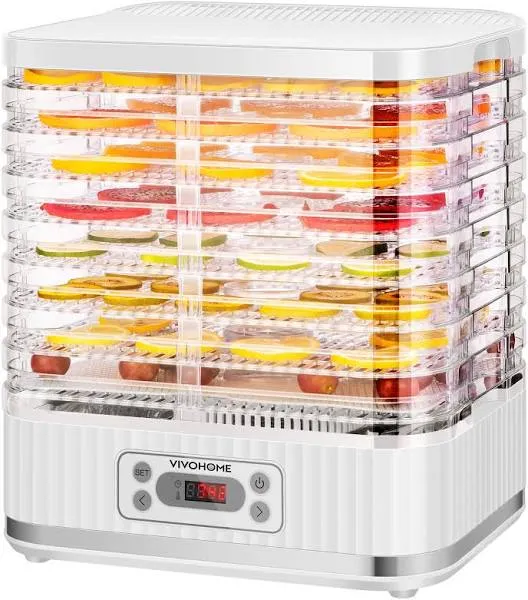 VIVOHOME Electric 5 Trays Food Dehydrator Machine 400W Hydrator Machine with ...