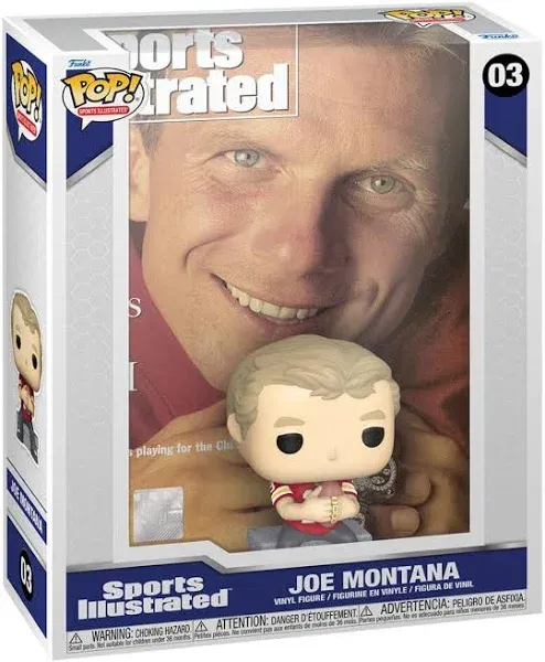 Funko Pop! Magazine Covers Joe Montana (Sports Illustrated) Vinyl Figure