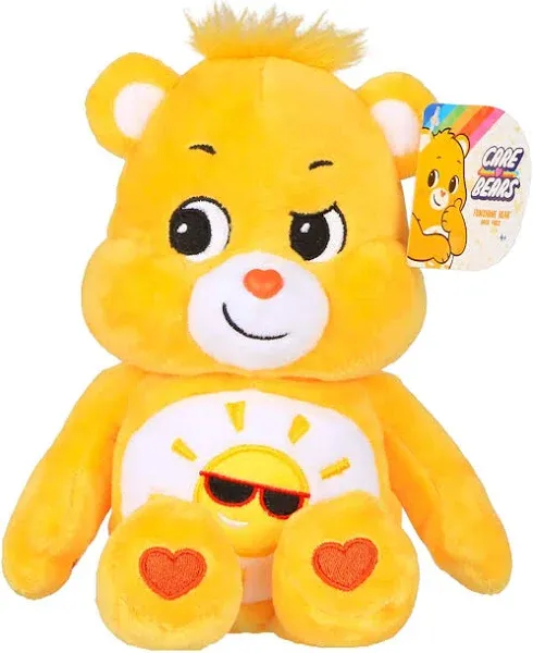 Care Bears 9" Fun Size Plush - Funshine Bear - Yellow Plushie for Ages 4+ – Stuffed Animal, Super Soft and Cuddly – Good for Girls and Boys, Employees, Collectors, Great Valentines Day Gift For Kids