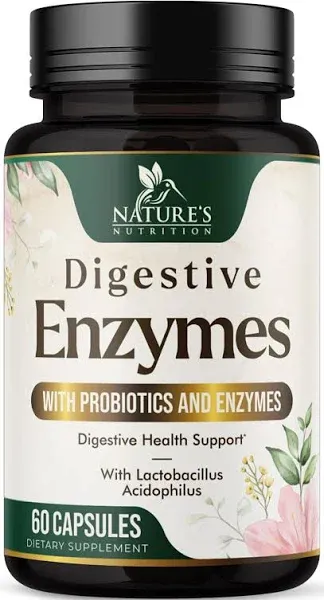 Digestive Enzymes with Probiotics and Bromelain