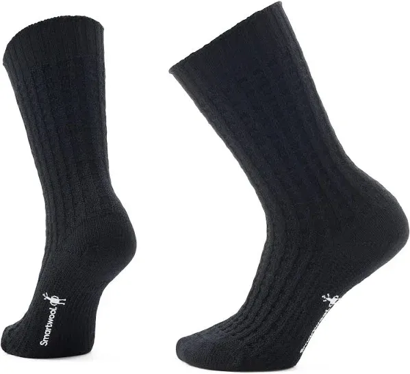 SMARTWOOL EVERYDAY TAUPE WAFFLE CREW SOCKS LT CUSHION SMALL WOMEN 4-6.5 MEN3-5.5