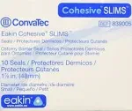 Convatec Eakin Cohesive Slim Ostomy Barrier Seals, 2 inch Diameter, Box of 10