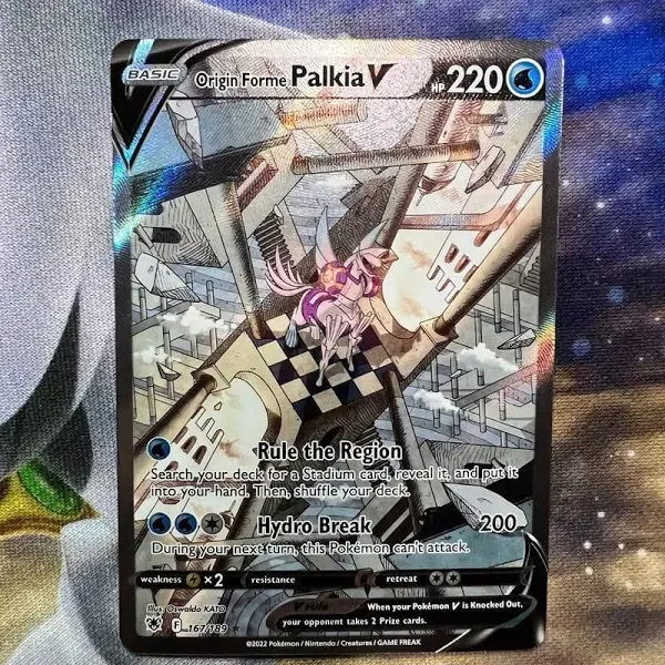 Ozzie Collectables Origin Forme Palkia V Alternate Full Art