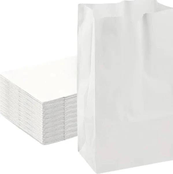 Perfect Stix Kraft White Paper Bags