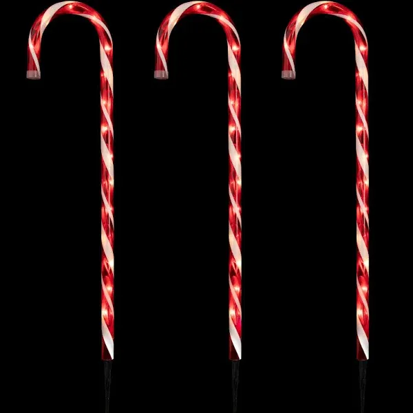 Northlight Lighted Candy Cane Christmas Outdoor Decorations