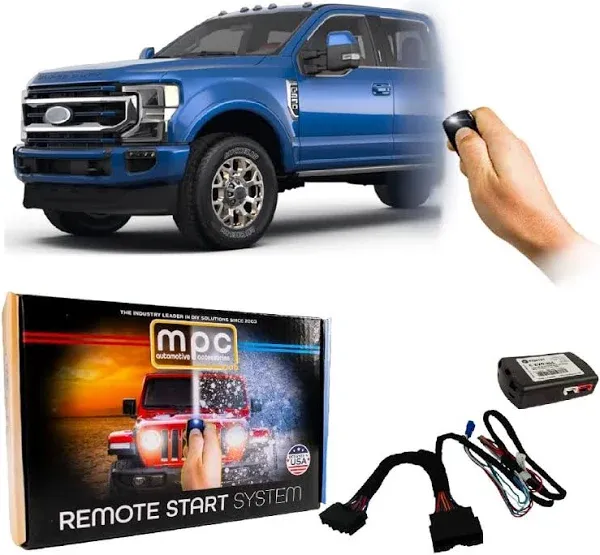 OEM Activated Remote Start For 2017-2019 Ford F-250 - Gas - Key-to-Start