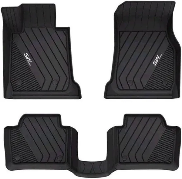 3W Custom Floor Mats for BMW F30 3 Series 320i 328d 328i 330e 330i 335i