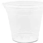 Karat [1000 ct] 9oz Plastic Cups, Clear Disposable Cold Cup for Dessert, Fruit, and More, 92mm (C-KC9)